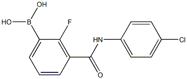3-(4-ChlorophenylcarbaMoyl)-2-fluorobenzeneboronic acid, 97%
