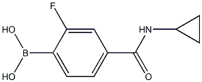 4-CyclopropylcarbaMoyl-2-fluorobenzeneboronic acid, 97%