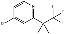 4-broMo-2-(1,1,1-trifluoro-2-Methylpropan-2-yl)pyridine