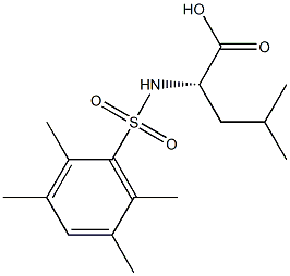 N-(2,3,5,6-TetraMethylphenylsulfonyl)leucine, 96%, Mixture of enantioMers