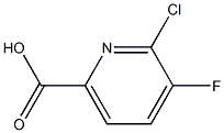 2-chloro-3-fluoropyridine-6-carboxylicacid