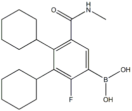 4-DicyclohexylMethylcarbaMoyl-2-fluorobenzeneboronic acid, 97%