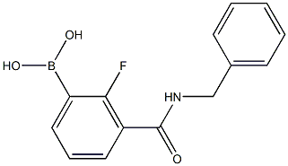 3-(BenzylcarbaMoyl)-2-fluorobenzeneboronic acid, 97%