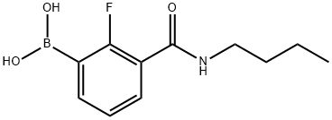 3-(n-ButylcarbaMoyl)-2-fluorobenzeneboronic acid, 97%