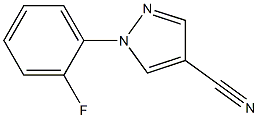 1-(2-fluorophenyl)-1H-pyrazole-4-carbonitrile