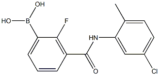 3-(5-Chloro-2-MethylphenylcarbaMoyl)-2-fluorobenzeneboronic acid, 97%