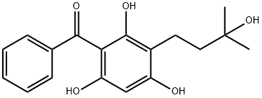 3-(3-Hydroxy-3-Methylbutanyl)-2,4,6-trihydroxybenzophenone