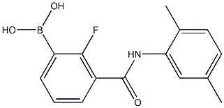 3-(2,5-DiMethylphenylcarbaMoyl)-2-fluorobenzeneboronic acid, 97%