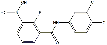 3-(3,4-DichlorophenylcarbaMoyl)-2-fluorobenzeneboronic acid, 97%