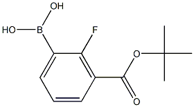 3-(tert-Butoxycarbonyl)-2-fluorobenzeneboronic acid, 97%