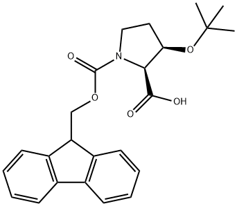 (2S,3R)-3-(tert-Butoxy)-1-[(9H-fluoren-9-ylmethoxy)-carbonyl]pyrrolidine-2-carboxylic acid