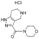 4-Morpholinyl(4,5,6,7-tetrahydro-1H-pyrazolo-[4,3-c]pyridin-3-yl)methanone hydrochloride