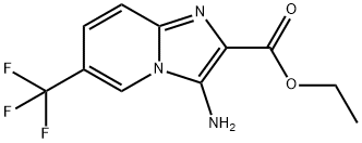 Ethyl 3-amino-6-(trifluoromethyl)imidazo-[1,2-a]pyridine-2-carboxylate