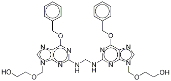 Bis [2-[(2-AMino-1,6-dihydro-6-O-benzyl-9H-purin-9yl)Methoxy]ethanol]