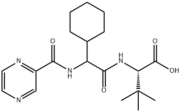 D-Valine, (2S)-2-cyclohexyl-N-(2-pyrazinylcarbonyl)glycyl-3-Methyl-