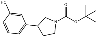 3-(3-hydroxyphenyl)-1-Pyrrolidinecarboxylic acid 1,1-diMethylethyl ester
