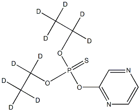 O,O-Di(ethyl-d10)  O-(2-pyrazinyl)  phosphorothioate