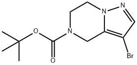 tert-butyl 3-broMo-6,7-dihydropyrazolo[1,5-a]pyrazine-5(4H)-carboxylate