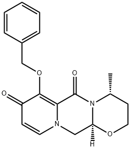 (4R,12aS)-7-(benzyloxy)-4-Methyl-3,4-dihydro-2H-[1,3]oxazino[3,2-d]pyrido[1,2-a]pyrazine-6,8(12H,12aH)-dione