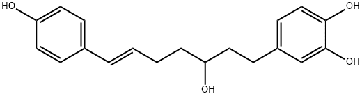 1-(3,4-Dihydroxyphenyl)-7-
(4-hydroxyphenyl)hept-6-en-3-ol