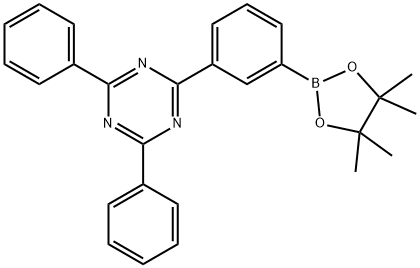 2,4-Diphenyl-6-[3-(4,4,5,5-tetramethyl-1,3,2-dioxaborolan-2-yl)phenyl]-1,3,5-triazine