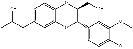 4',9,9'-Trihydroxy-3'-methoxy-
3,7'-epoxy-4,8'-oxyneolignan