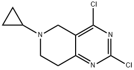2,4-dichloro-6-cyclopropyl-5,6,7,8-tetrahydropyrido[4,3-d]pyriMidine