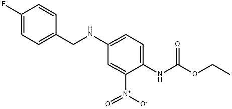 {4-[(4-fluorobenzil)aMMino]-2-nitrofenil}carbaMMato di etile