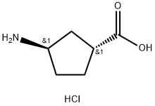 (1R,3R)-3-AMinocyclopentanecarboxylic acid hydrochloride