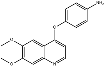 4-((6,7-Dimethoxyquinolin-4-yl)oxy)aniline