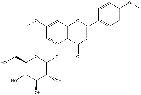 5-Hydroxy-4',7-dimethoxyflavone 5-O-beta-D-glucopyraside
