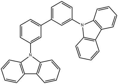 MCBP , 3,3-Di(9H-carbazol-9-yl)biphenyl.