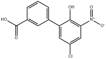 5-Chloro-2-hydroxy-3-nitro-(1,1-biphenyl)-3-carboxylic acid
