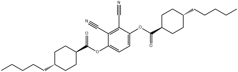 [trans(trans)]-4-pentyl-Cyclohexanecarboxylic acid 2,3-dicyano-1,4-phenylene ester