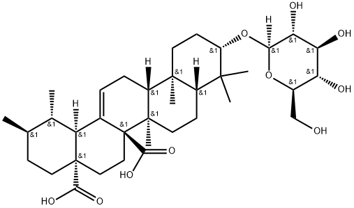 Quivic acid 3-O-beta-D-glucoside
