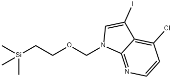 4-chloro-3-iodo-1-((2-(trimethylsilyl)ethoxy)methyl)-1H-pyrrolo[2,3-b]pyridine