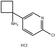 1-(6-chloropyridin-3-yl)cyclobutanamine hydrochloride