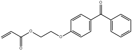 2-Propenoic acid, 2-(4-benzoylphenoxy)ethyl ester