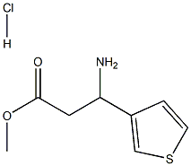 Methyl 3-amino-3-(thiophen-3-yl)propanoate HCl