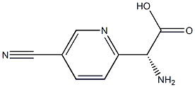 (R)-amino(5-cyanopyridin-2-yl)acetic acid