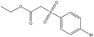 ethyl 2-((4-bromophenyl)sulfonyl)acetate