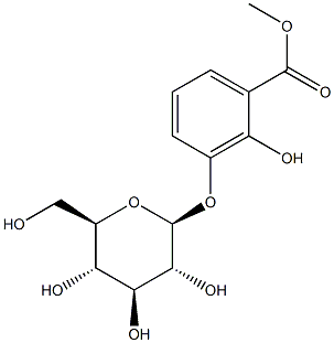 3-(beta-D-Glucopyranosyloxy)-2-hydroxybenzoic acid methyl ester