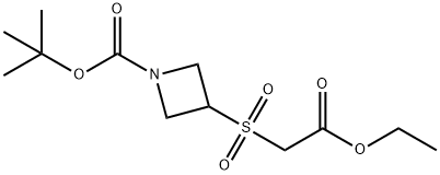 TERT-BUTYL 3-((2-ETHOXY-2-OXOETHYL)SULFONYL)AZETIDINE-1-CARBOXYLATE
