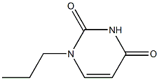 2,4(1H,3H)-Pyrimidinedione,1-propyl-