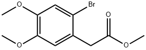 Benzeneacetic acid, 2-bromo-4,5-dimethoxy-, methyl ester