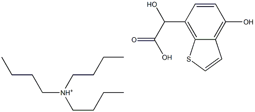2-hydroxy-2-(4-hydroxy-1-benzothiophen-7-yl)acetate:tributylazanium