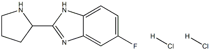 5-fluoro-2-(2-pyrrolidinyl)-1H-benzimidazole dihydrochloride