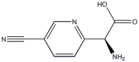 (S)-amino(5-cyanopyridin-2-yl)acetic acid