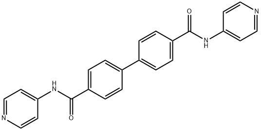 N4,N4'-di(pyridin-4-yl)-[1,1'-biphenyl]-4,4'-dicarboxamide