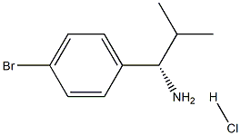 (1S)-1-(4-BROMOPHENYL)-2-METHYLPROPYLAMINE HYDROCHLORIDE